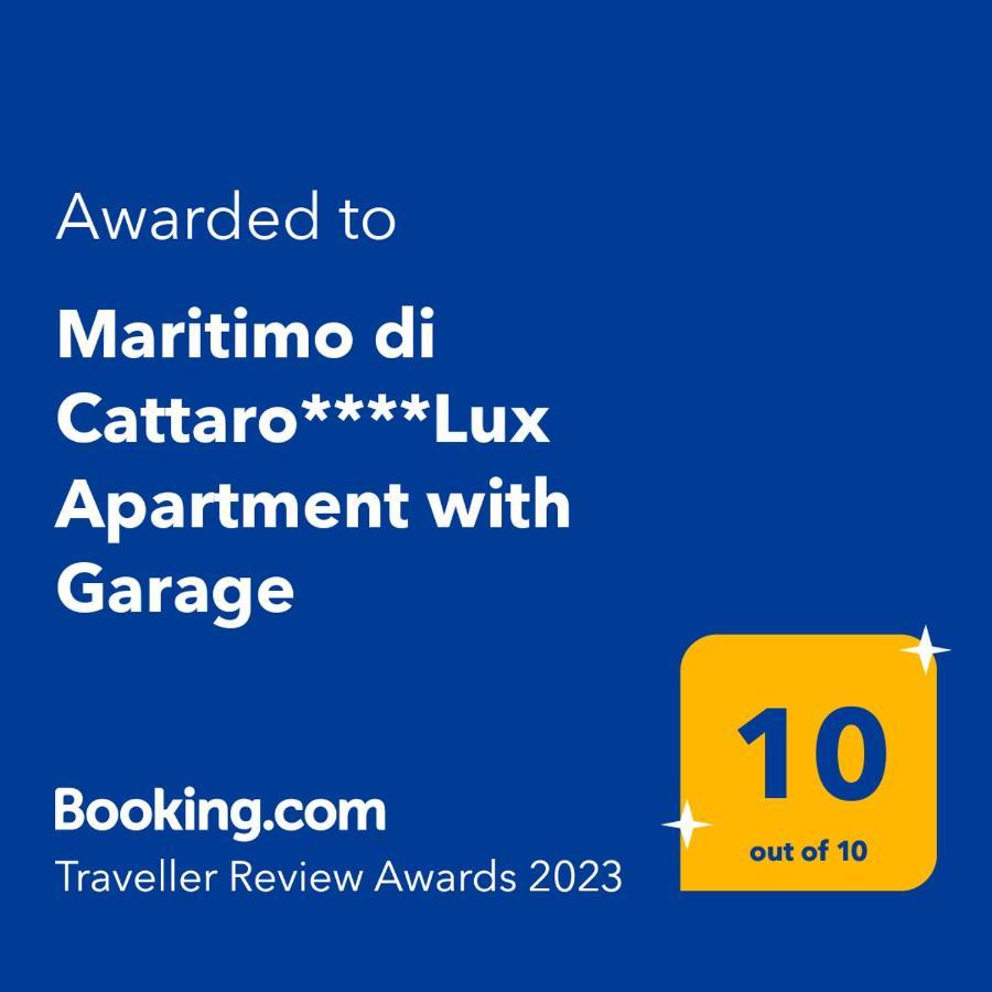 Maritimo Di Cattaro****Lux Apartment With Garage Bagian luar foto